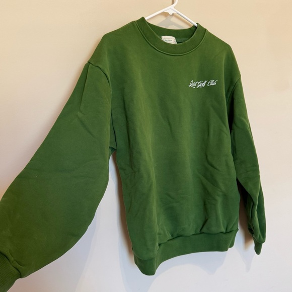Men’s Quiet Golf Club Signature Crew Neck Sweatshirt - Picture 2 of 7